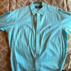 Ralph Lauren light blue classic fit button down